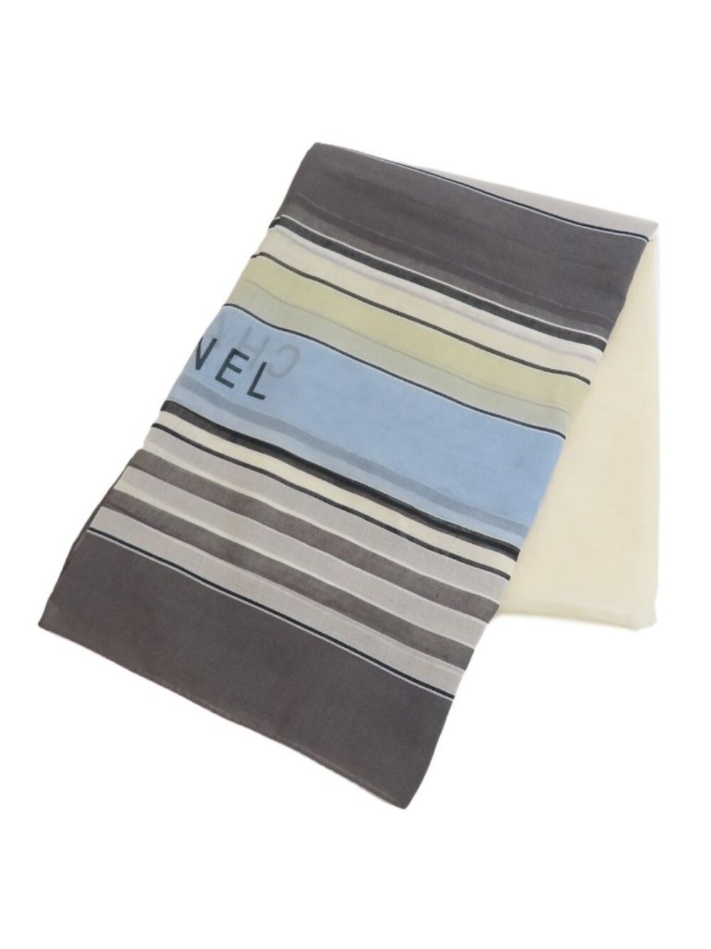 Chanel Large Summer Shawl Cotton Scarf